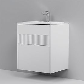 Тумба под раковину AM.PM Func 60, цвет белый матовый - фото 1