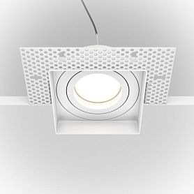 Точечный светильник Maytoni Technicali Atom DL003-01-W, арматура белая - фото 1