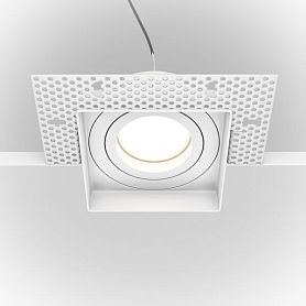 Точечный светильник Maytoni Technicali Atom DL003-01-W, арматура белая - фото 1