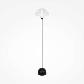 Торшер Maytoni Memory MOD177FL-01B, арматура черная, профиль стекло прозрачное - фото 1