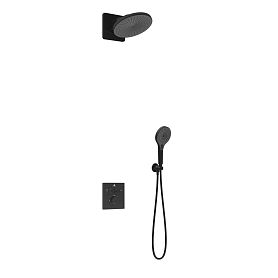 Душевой комплект Vincea Inspire VSFW-3I21MT5MB, встраиваемый, цвет матовый черный - фото 1