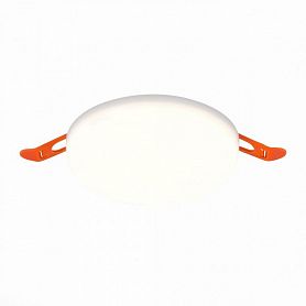 Точечный светильник ST Luce Ledder ST700.548.16, арматура белая, плафон пластик белый матовый, 12x12 см - фото 1