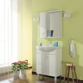 Мебель для ванной Mixline Квадро 65, цвет белый - фото 1