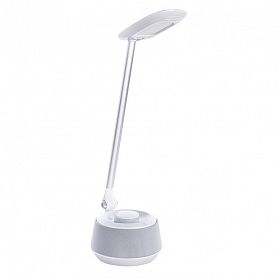 Настольная лампа Arte Lamp Smart Light A1505LT-1WH, арматура белая, плафон металл / пластик / силикон белый, 12х16 см - фото 1