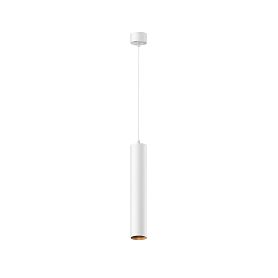 Подвесной светильник Maytoni Focus LED P072PL-L12W3K-1, арматура белая, профиль алюминий белый - фото 1