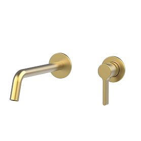 Смеситель Vincea Villa VBFW-1VL1BG для раковины, встраиваемый, цвет брашированное золото - фото 1