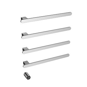 Полотенцесушитель Vincea VTD-2H2CH 52x62 электрический, цвет хром - фото 1