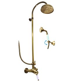 Душевая стойка Rav Slezak Labe L581.5/3SM со смесителем - фото 1