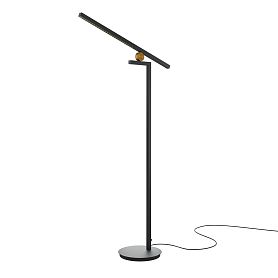 Торшер Maytoni Empathy MOD363FL-L14B3K, арматура черная, профиль  - фото 1