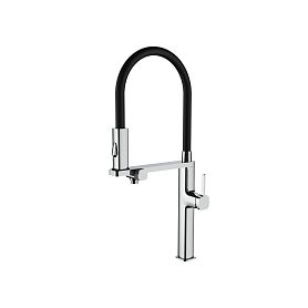 Смеситель Vincea VKF-119CH для кухни, с гибким изливом, цвет хром - фото 1