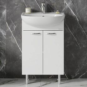 Тумба под раковину Оника Коралл 60, цвет белый - фото 1