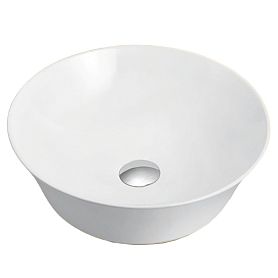 Раковина Esbano Agate White накладная, 43x43 см см, цвет белый - фото 1
