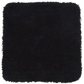 Коврик WasserKRAFT Kammel BM-8346 Black для ванной, 57x55 см, цвет черный - фото 1
