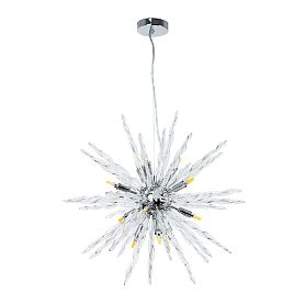 Подвесная люстра Arte Lamp Bella A1066SP-12CC, арматура хром, плафон хрусталь прозрачный - фото 1