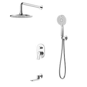 Душевой комплект Lemark Ortus LM11322C, встраиваемый, цвет хром - фото 1