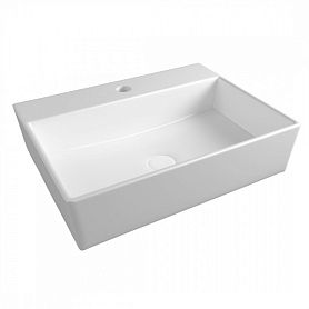 Раковина JOKI Grand JK0054071 накладная, 57x43 см, цвет белый - фото 1