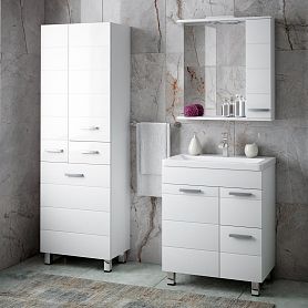 Мебель для ванной Corozo Денвер 70, цвет белый - фото 1