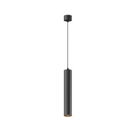 Подвесной светильник Maytoni Focus LED P072PL-L12B3K-1, арматура черная, профиль алюминий черный - фото 1