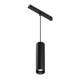 Трековый подвесной светильник Maytoni Focus LED TR041-2-12W4K-B, арматура черная    - фото 1