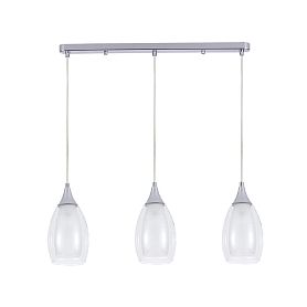 Подвесной светильник Arte Lamp Barry A7951SP-3CC, арматура хром, плафон стекло белое - фото 1
