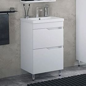 Тумба под раковину Corozo Теона Z2 50, цвет белый - фото 1