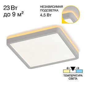 Накладной светильник Citilux Norma CL748K200, арматура белая - фото 1