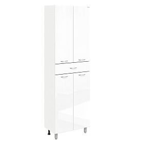 Шкаф-пенал Оника Модерн 60 напольный, цвет белый - фото 1
