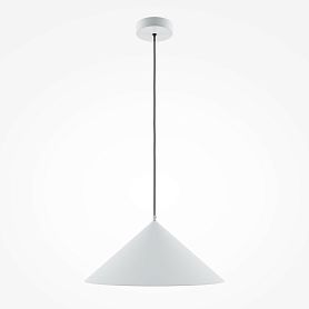Подвесной светильник Maytoni Basic colors MOD167PL-01W, арматура белая, профиль металл белый - фото 1