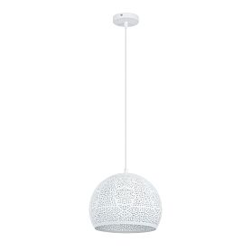 Подвесной светильник Arte Lamp Celesta A7058SP-1WH, арматура белый, плафон металл белый - фото 1