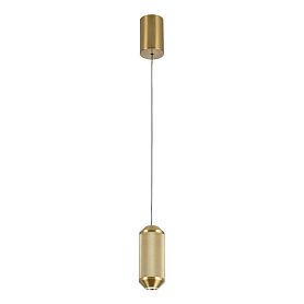 Точечный подвесной светильник Arte Lamp Omicron A1134SP-7PB, арматура латунь, плафон пластик прозрачный - фото 1