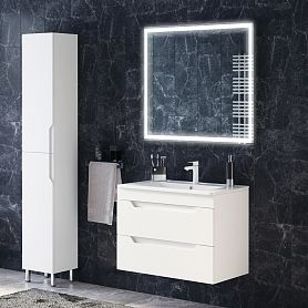 Мебель для ванной Corozo Юта 65, подвесная, цвет белый - фото 1