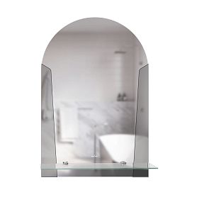 Зеркало Mixline Эхо 39x58, с полкой - фото 1