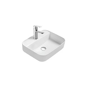 Раковина Акватек Вега AQ5506-MW накладная, 50x40 см, цвет белый матовый - фото 1