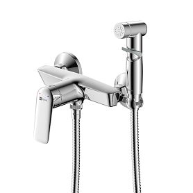 Гигиенический душ Lemark Verb LM11418C, со встраиваемым смесителем, цвет хром - фото 1