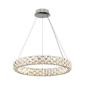 Подвесной светильник Maytoni Castello MOD335PL-L30CH3K, арматура хром, плафон хрусталь прозрачный - фото 1