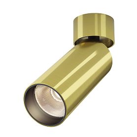 Потолочный светильник Maytoni FOCUS LED C055CL-L12W3K-W-BS, арматура латунь    - фото 1