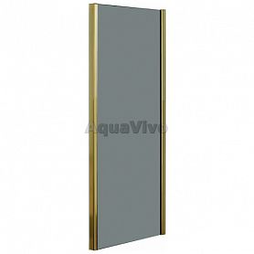 Боковая стенка Good Door Jazze SP-80-B-BR 80, стекло тонированное, профиль бронза - фото 1