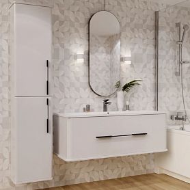 Мебель для ванной Mixline Камелия 90, цвет белый софт - фото 1
