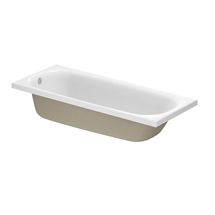 Акриловая ванна Niagara Brava NG-B15070 150х70, без опор и экранов, цвет белый глянцевый