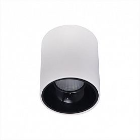 Точечный светильник Citilux Старк CL7440101, арматура белая, плафон металл черный - фото 1
