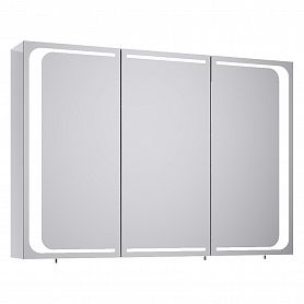 Шкаф-зеркало Aqwella Милан 100, с подсветкой - фото 1