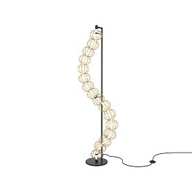 Торшер Maytoni Golden Cage MOD216FL-L38G3K, арматура золото, профиль металл золото - фото 1