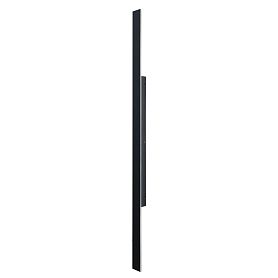 Фасадный светильник Arte Lamp Tejat A5432AL-1BK, арматура черный, плафон алюминий белый - фото 1