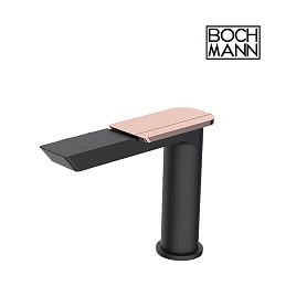 Смеситель Boch Mann Como BG BM10784 для раковины, цвет черный, ручка золото - фото 1