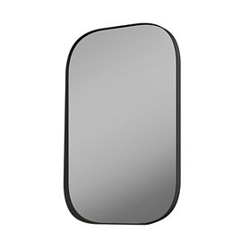 Зеркало Grossman Неро 50, с полкой, цвет черный - фото 1