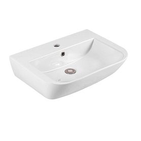 Раковина Акватек AQ5440-00 подвесная, 60x44 см, цвет белый - фото 1