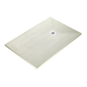 Поддон для душа WasserKRAFT Aller 10T06 120x80, искусственный камень, цвет слоновая кость матовая - фото 1