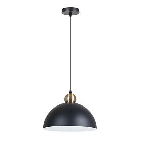 Подвесной светильник Arte Lamp Recinto A7053SP-1BK, арматура черный, плафон металл черный - фото 1