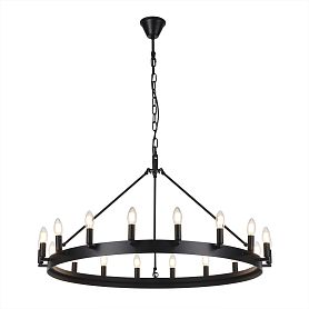 Подвесная люстра Citilux Смитсон CL470118, арматура черная - фото 1