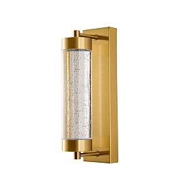 Настенный светильник Arte Lamp Galaxy A2132AP-8PB, арматура латунь, плафон хрусталь прозрачный - фото 1